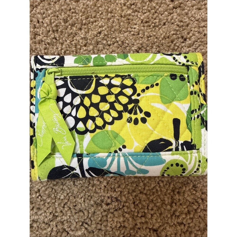 Vera Bradley Quilted Women's Lime Hipster Crossbody Bag & Matching Wallet Summer - Picture 13 of 13